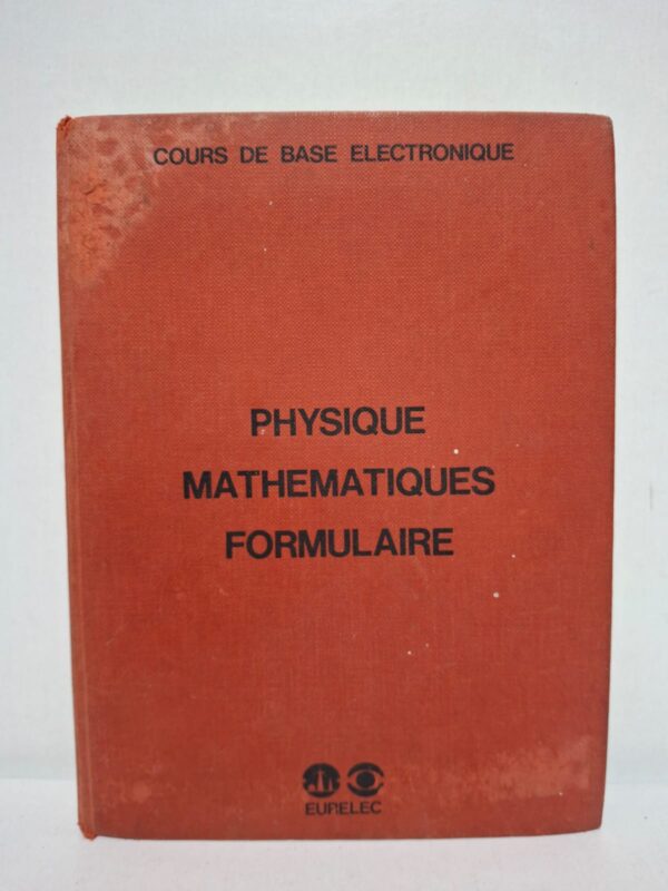 Ce manuel est conçu pour accompagner les étudiants et techniciens en électronique dans leur formation de base. Il regroupe les principales formules de physique et de mathématiques utiles à l'analyse et au calcul des circuits électroniques. Sa présentation synthétique en fait un outil pratique pour les cours, les travaux pratiques et les révisions. Il constitue un aide-mémoire précieux pour les études et les applications techniques.