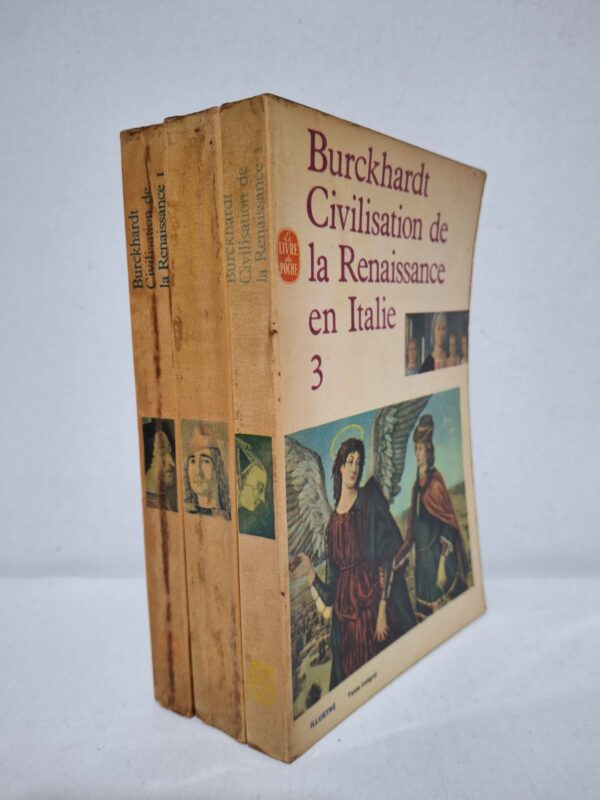 Civilisation de la Renaissance en Italie (Tomes 1, 2 et 3) — Jacob Burckhardt