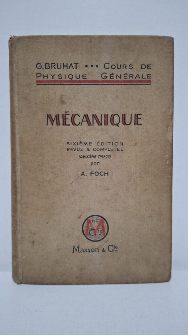 Ce livre expose de manière rigoureuse les lois fondamentales de la mécanique classique, en s'appuyant sur des démonstrations, des exemples et des applications. Il traite notamment de la cinématique, de la dynamique, du travail, de l'énergie et du mouvement des corps. Destiné aux étudiants des filières scientifiques, il offre une présentation claire et progressive des concepts essentiels. Cet ouvrage constitue une référence historique pour l'étude de la physique générale et la préparation aux examens universitaires.