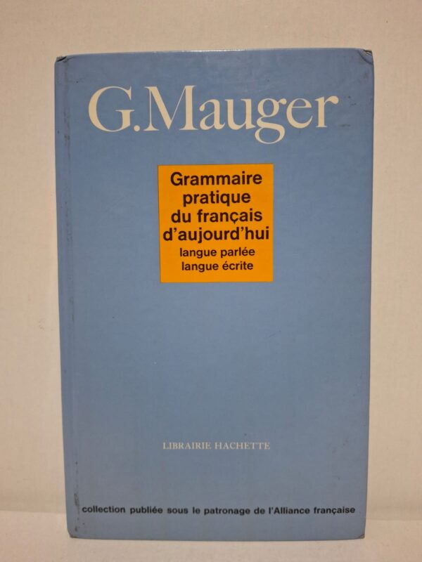Cette grammaire présente de façon claire et progressive les principales règles de la langue française contemporaine. Elle explique les notions essentielles de morphologie, de syntaxe, de conjugaison et d'orthographe à l'aide de nombreux exemples. L'ouvrage met en parallèle les usages de la langue parlée et de la langue écrite afin de faciliter l'apprentissage. Il constitue une ressource précieuse pour les étudiants, les enseignants et les apprenants du français.