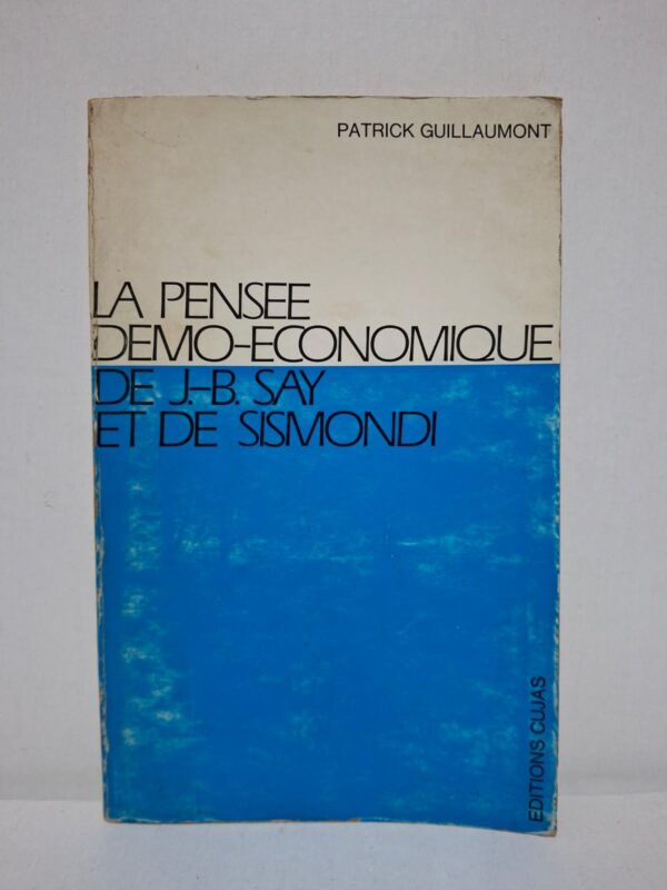 Dans cet ouvrage, Patrick Guillaumont compare les théories économiques de J.-B. Say et de Sismondi, deux figures majeures de l'économie classique. Il met en évidence leurs conceptions du développement économique, de la production, de la répartition des richesses et des crises. L'auteur analyse les convergences et les divergences entre leurs idées ainsi que leur influence sur la pensée économique moderne. Ce livre constitue une référence pour les étudiants et chercheurs en économie, histoire de la pensée économique et sciences sociales.
