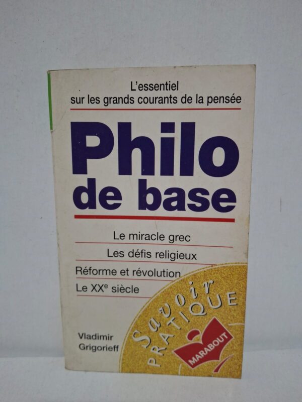 Philo de base — Vladimir Grigorieff