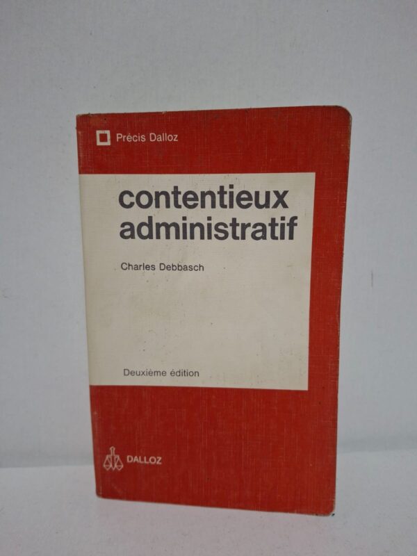 Contentieux administratif — Charles Debbasch