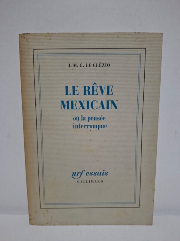 Dans Le Rêve mexicain ou la pensée interrompue, Le Clézio retrace l'histoire des peuples précolombiens et analyse l'impact de la conquête espagnole sur leurs cultures. Il met en lumière la profondeur de leur pensée, de leurs croyances et de leur vision du monde. L'auteur dénonce la destruction d'un patrimoine intellectuel et spirituel d'une immense richesse. Cet essai offre une réflexion originale sur l'histoire, la mémoire et le dialogue entre les civilisations.