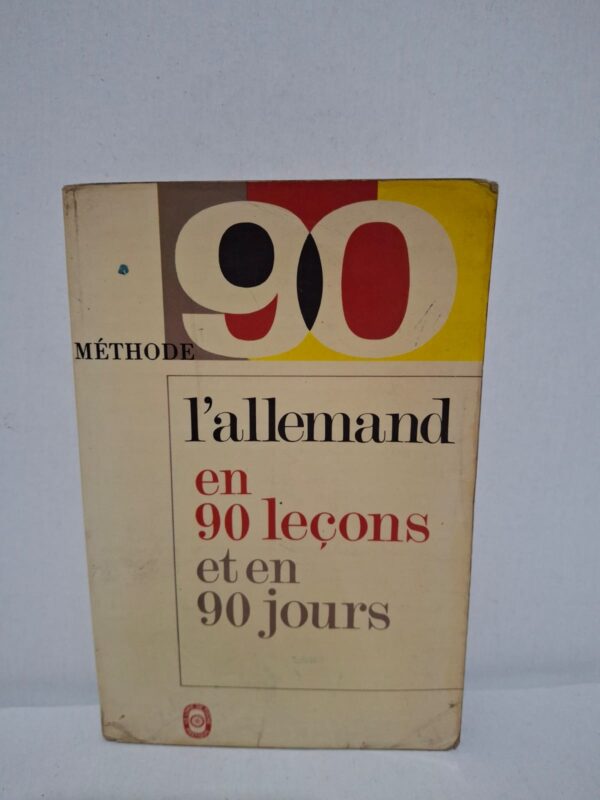 L'allemand en 90 leçons et en 90 jours — Alphonse Jenny