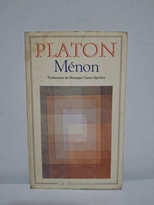 Dans Ménon, Platon met en scène un dialogue entre Socrate et Ménon autour de la question de la vertu et de son enseignement. À travers un échange rigoureux, Socrate développe la théorie de la réminiscence, selon laquelle apprendre consiste à se souvenir de vérités déjà présentes dans l'âme. L'ouvrage aborde également les notions de savoir, d'opinion vraie et de méthode philosophique. Ce texte est une référence incontournable pour comprendre la pensée de Platon et les origines de la philosophie occidentale.