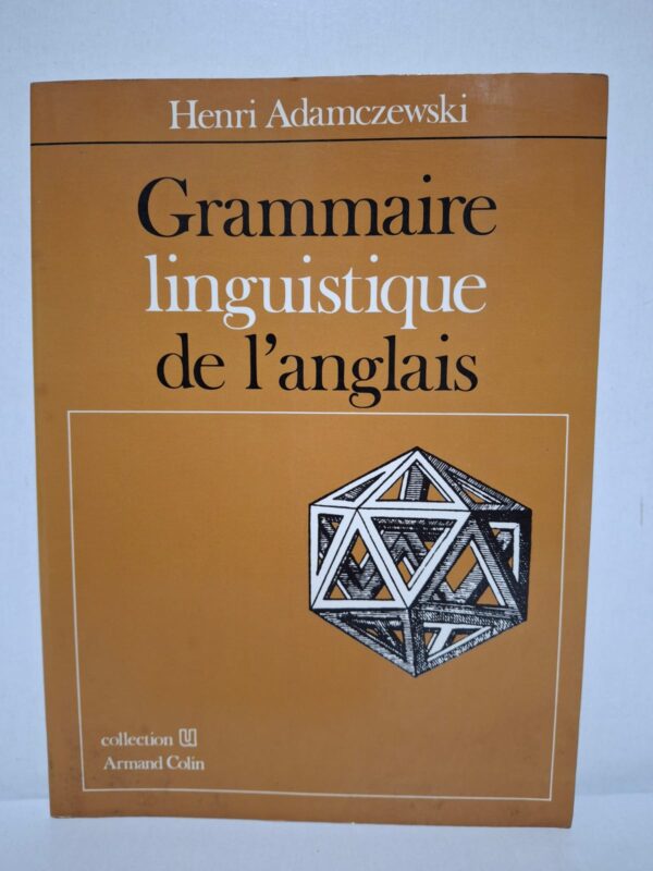 Ce livre propose une étude approfondie de la grammaire anglaise en s'appuyant sur les principes de la linguistique moderne. Il explique le fonctionnement des structures grammaticales et les mécanismes de la langue anglaise avec rigueur et clarté. Destiné aux étudiants, enseignants et spécialistes, il offre une compréhension fine des phénomènes linguistiques. Cet ouvrage constitue une ressource essentielle pour approfondir la maîtrise de l'anglais et de sa grammaire.