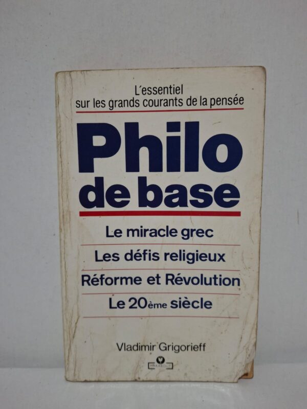 Philo de base — Vladimir Grigorieff