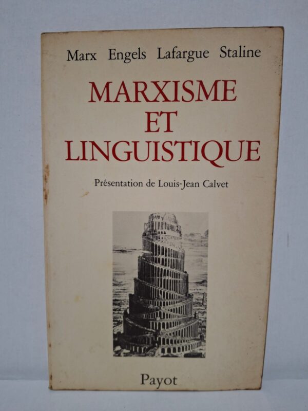Cet ouvrage rassemble des textes de Marx, Engels, Lafargue et Staline consacrés aux liens entre le langage, la société et l'histoire. Présentés et commentés par Louis-Jean Calvet, ils montrent comment le marxisme aborde les questions linguistiques dans une perspective sociale et politique. Le livre met en évidence le rôle du langage dans les rapports de production, la culture et l'évolution des sociétés. Il constitue une référence pour les étudiants et chercheurs en linguistique, philosophie et sciences sociales.