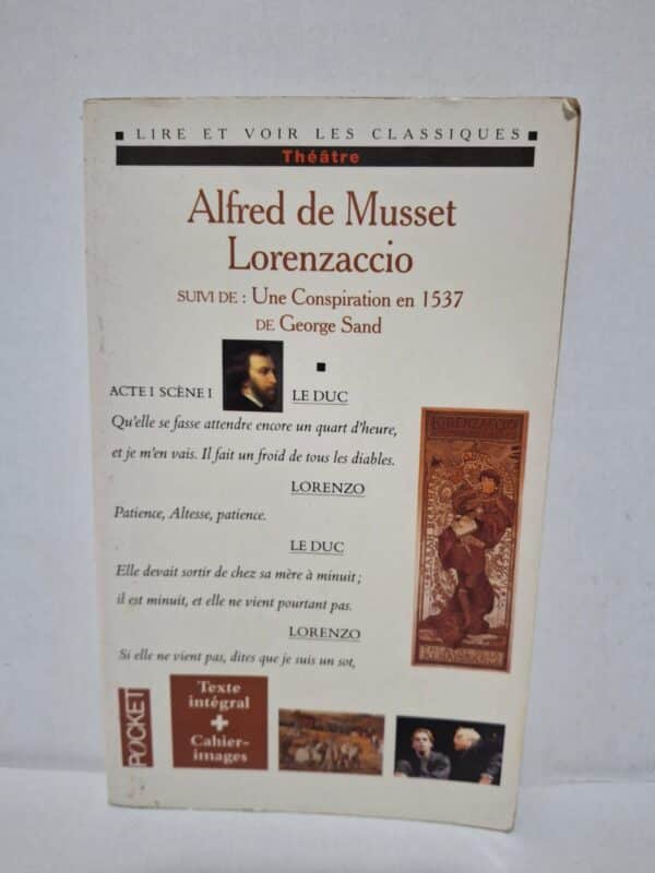 Lorenzaccio — Alfred de Musset (suivi de Une Conspiration en 1537 de George Sand)