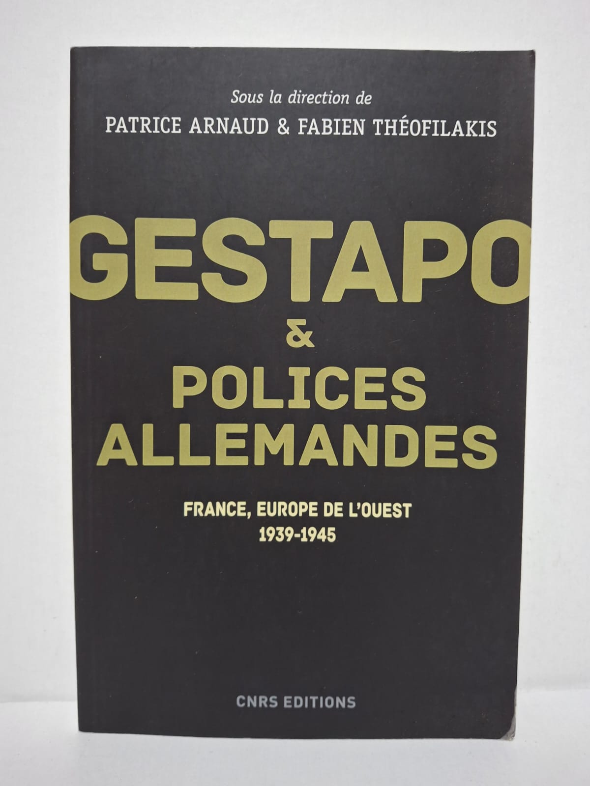 Gestapo et polices allemandes : France, Europe de l'Ouest, 1939-1945 - Sous la direction de Patrice Arnaud et Fabien Théofilakis Gestapo et polices allemandes : France, Europe de l'Ouest, 1939-1945 - Sous la direction de Patrice Arnaud et Fabien Théofilakis