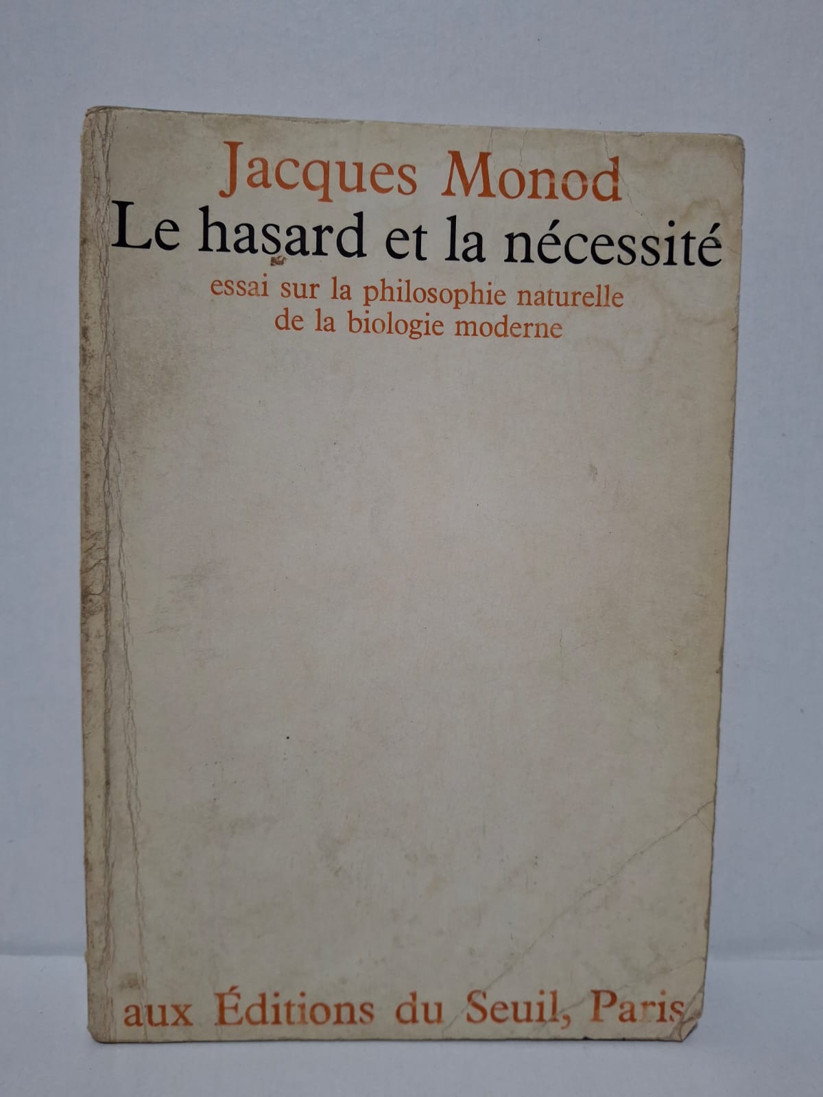 Le hasard et la nécessité - Jacques Monod Le hasard et la nécessité - Jacques Monod