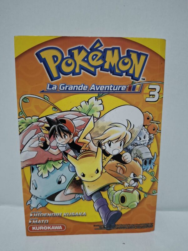 Pokémon La Grande Aventure Tome 3 - Hidenori Kusaka (Scénario) & Mato (Dessin)
