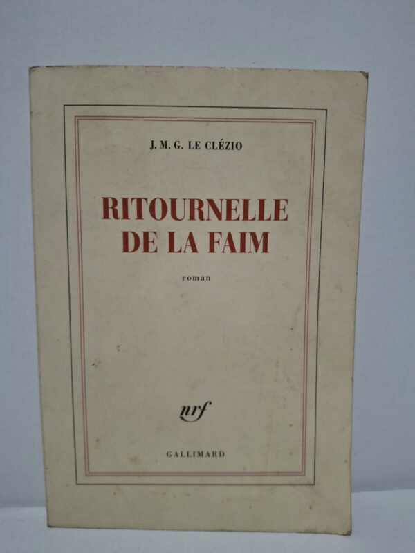 Ritournelle de la faim - J. M. G. Le Clézio